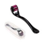 540 Titanium Micro needle Derma Roller 1 mm - Black & Purple
