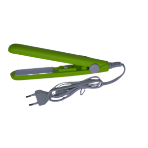 Kiddies/ Portable Hair Curler/ Straightener Lime