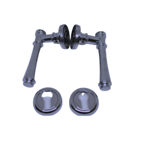 Mariva Italian Silver Steel Door Handles