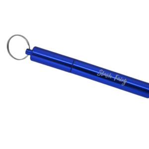 Stash Fairy Metallic Stylish Key Holder (Hide your cigarette inside) Blue
