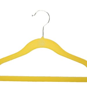 Kids Velvet Ultra Slim Flocked Clothes Hangers - Pack of 10